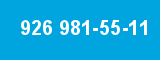 926 981-55-11